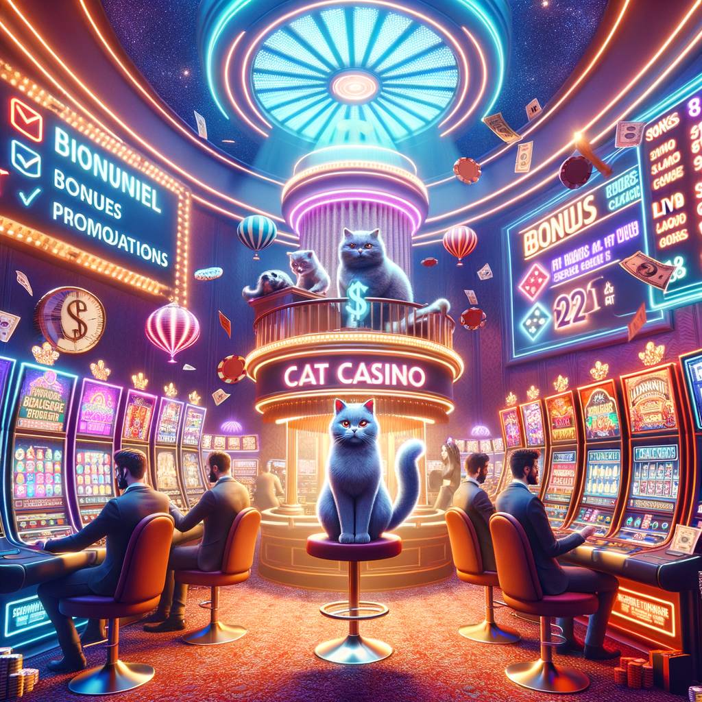 Условия отыгрыша бонусов в Cat Casino